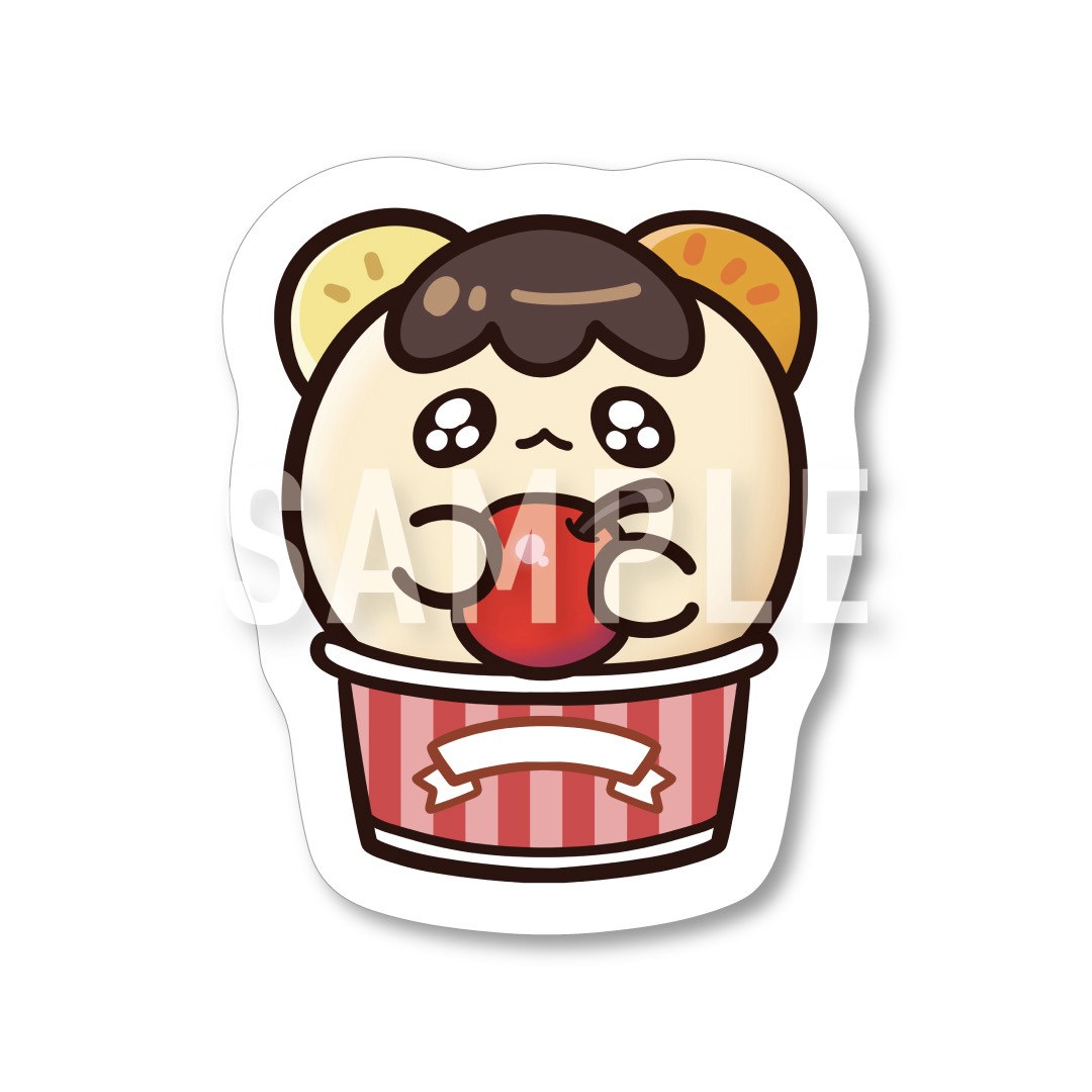 ダイカットステッカーA